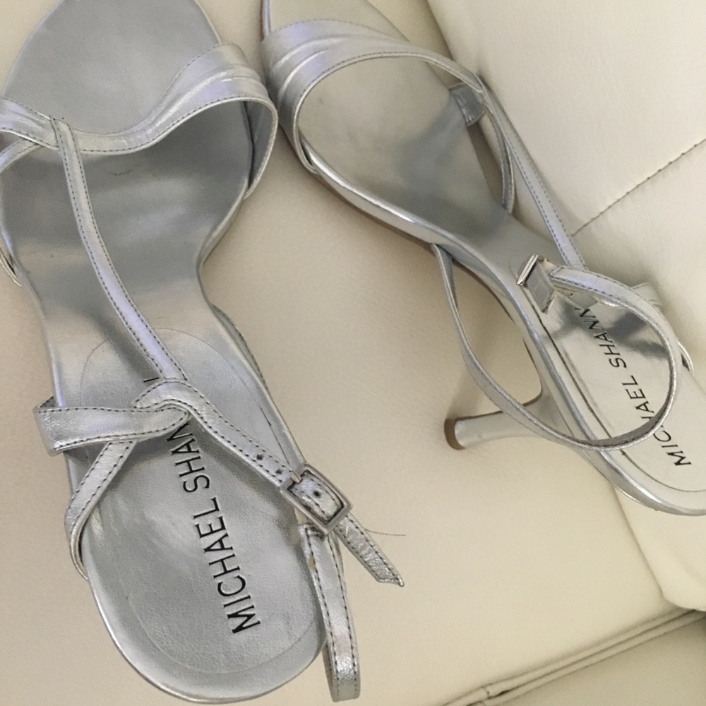 Michael Shannon SIlver Shoes size 10